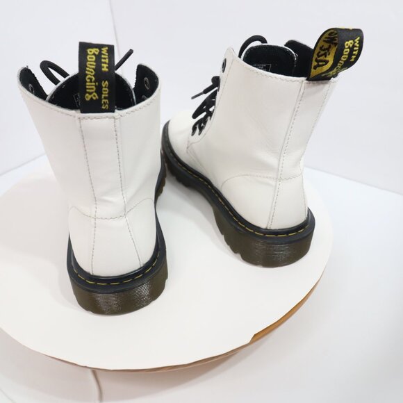 Doc Martens Luana 1460 Boots Women’s Size US 8  White Combat - Picture 2 of 15